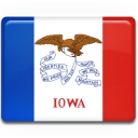 Bandera del estado Iowa